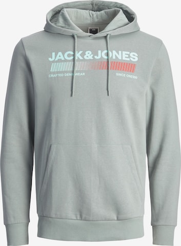 JACK & JONESSweater majica 'RAYMOND' - siva boja: prednji dio
