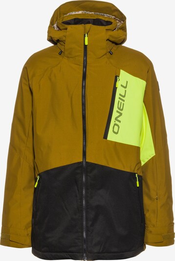 O'NEILL Sportjas 'Jigsaw' in de kleur Geel / Oranje / Zwart, Productweergave