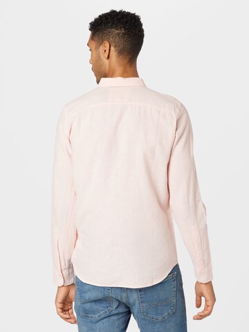 HOLLISTER Regular fit Button Up Shirt in Pink