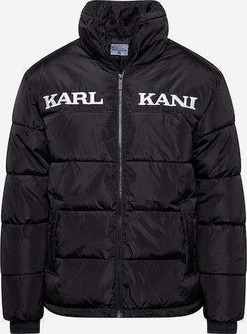 Veste mi-saison 'Essential' Karl Kani en noir : devant