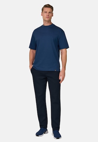 Coupe slim Pantalon Boggi Milano en bleu