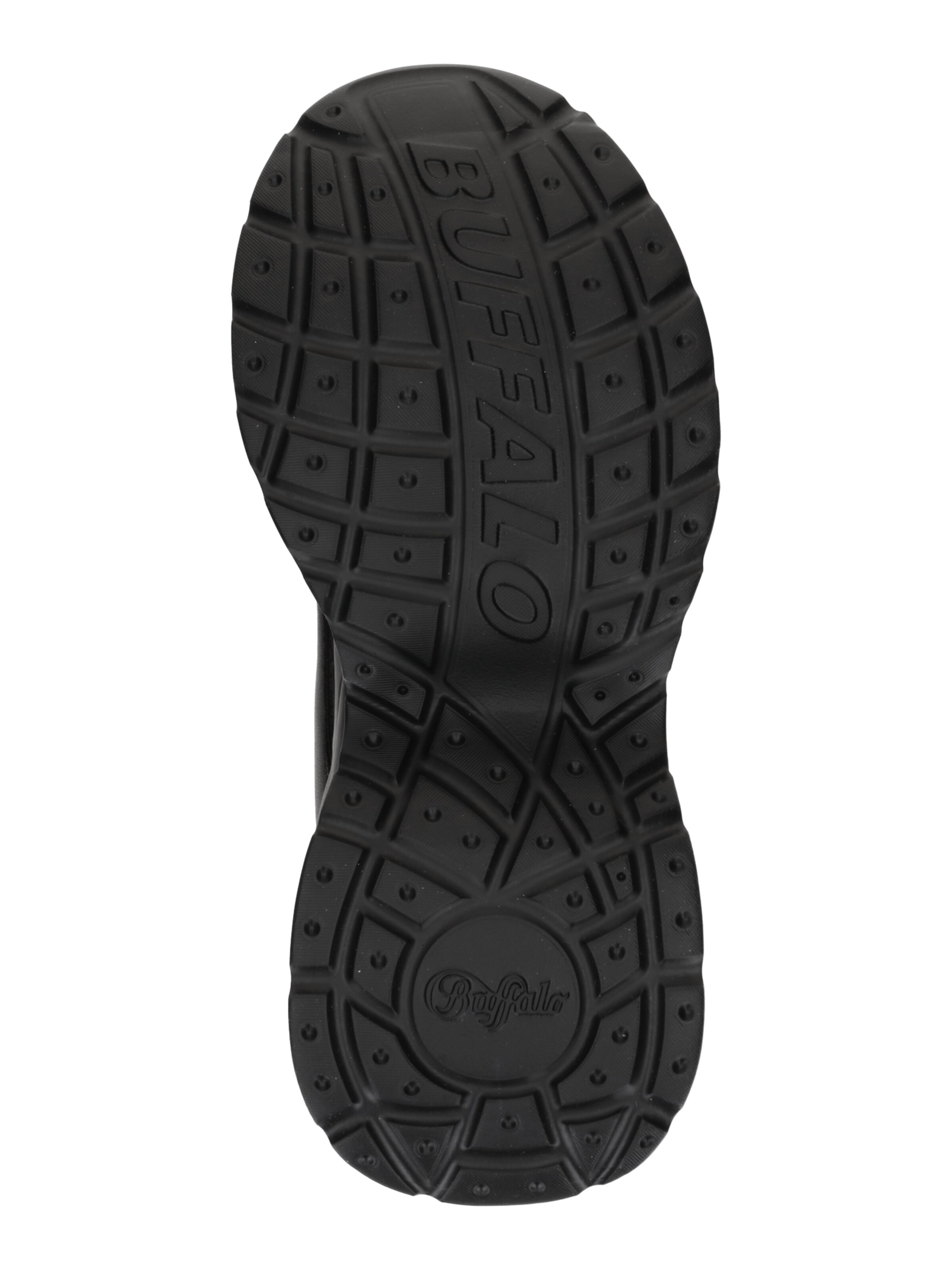 BUFFALO Σνίκερ χαμηλό 'YUNO' σε μαύρο