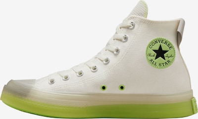 Sneaker bassa CONVERSE di colore beige / verde neon, Visualizzazione prodotti