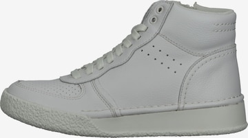 CLARKS High-Top Sneakers in White