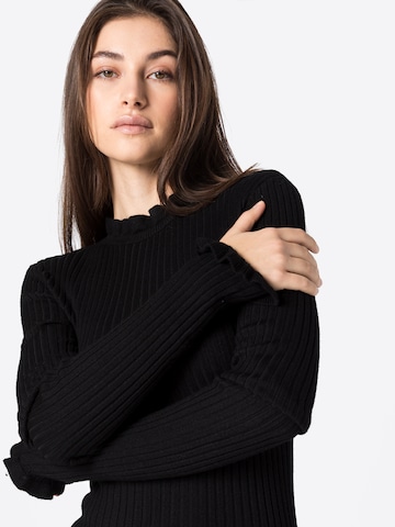 Rochie tricotat 'LAISA' de la PIECES pe negru
