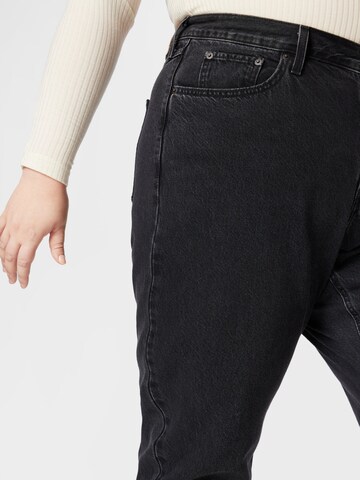 Levi's® Plus Tapered Jeans 'Plus 80s Mom Jean' in Schwarz