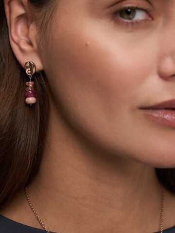 Tamaris Earrings in Red: front