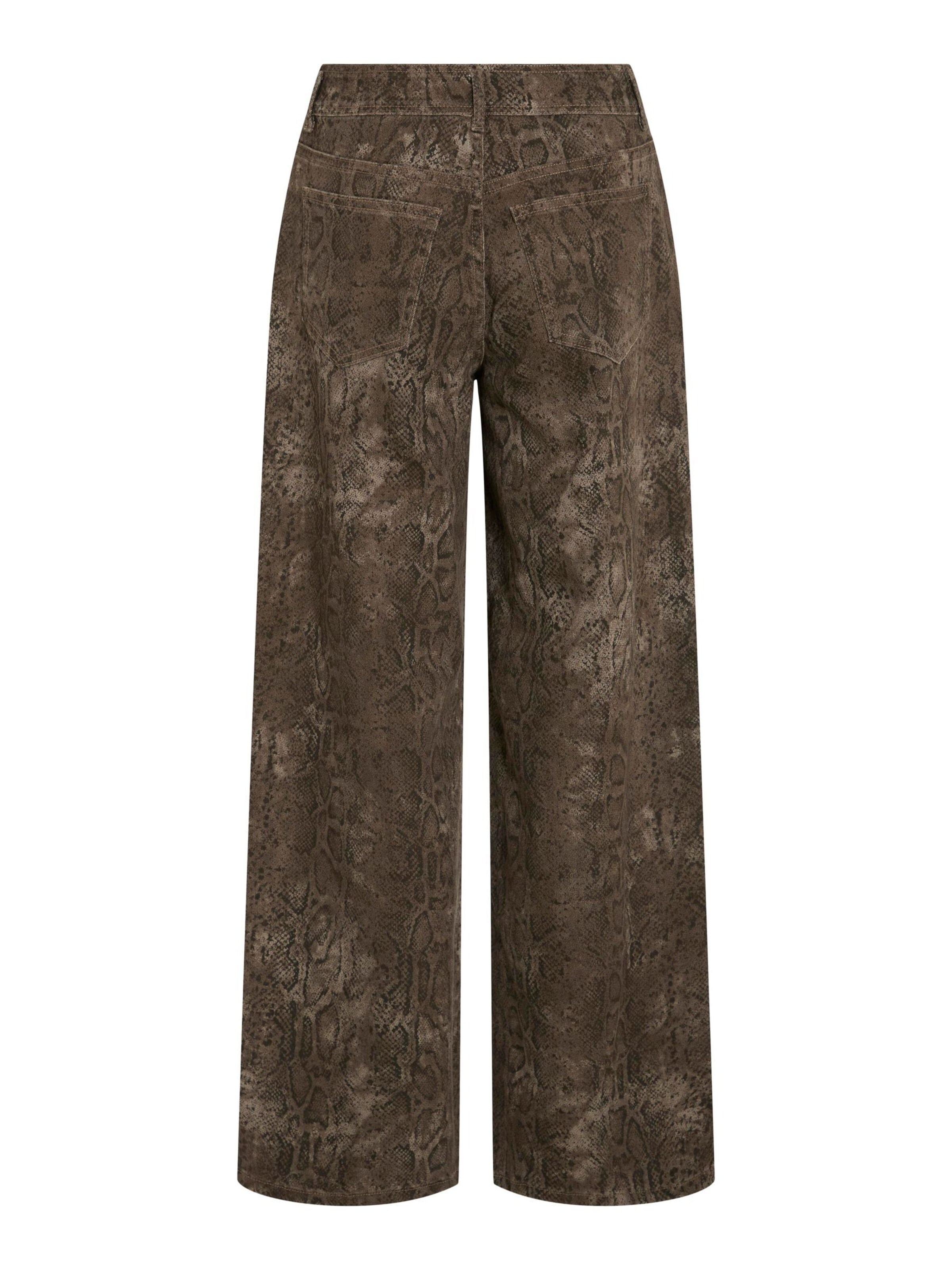 Loosefit Jean VILA en marron