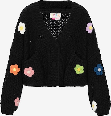 IZIA Neuletakki 'Fashion Look' värissä musta: etupuoli