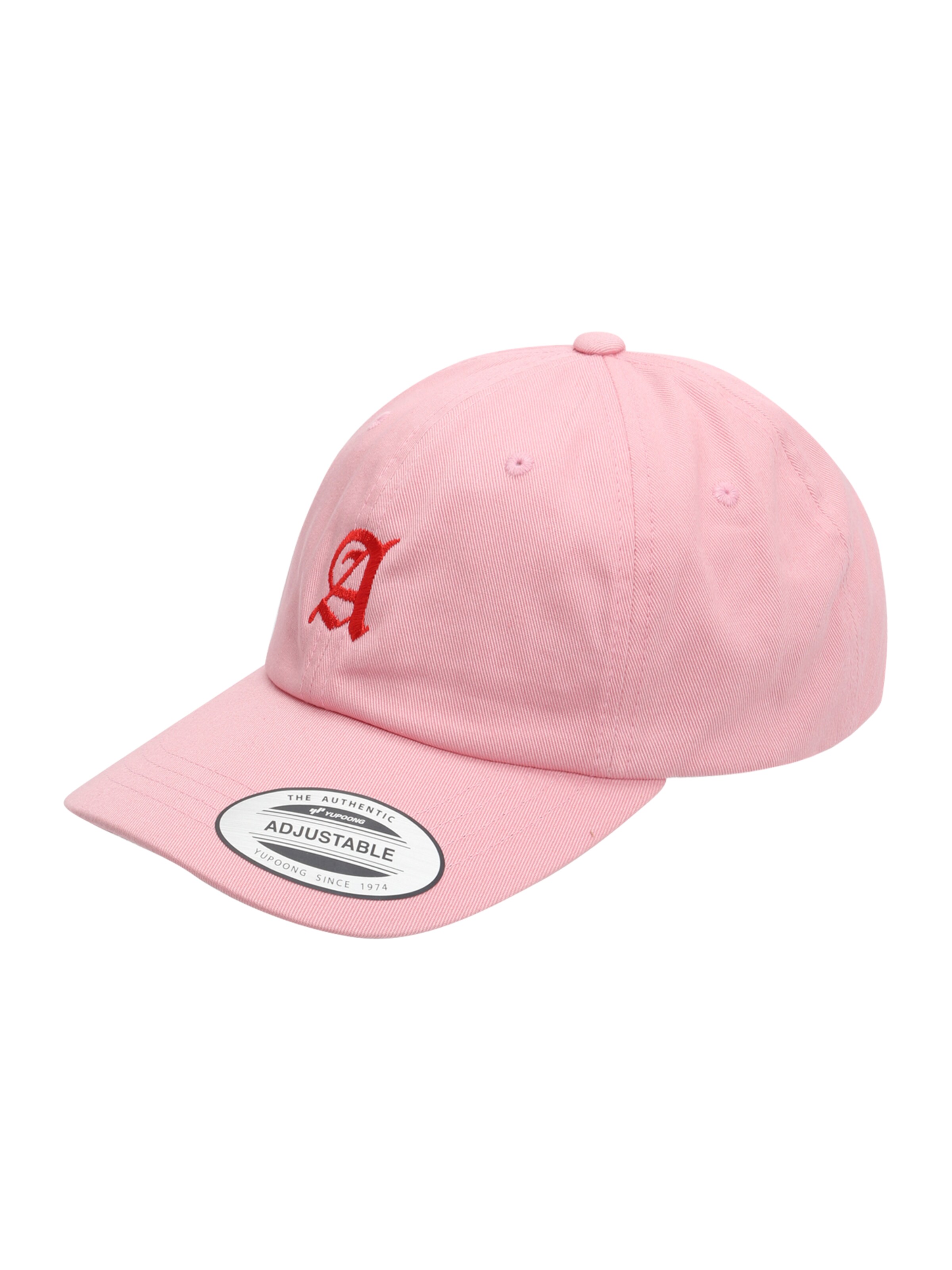 Șapcă de la Urban Classics pe roz: față