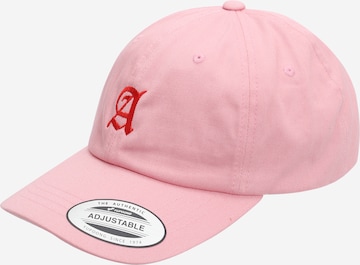 Casquette Urban Classics en rose : devant