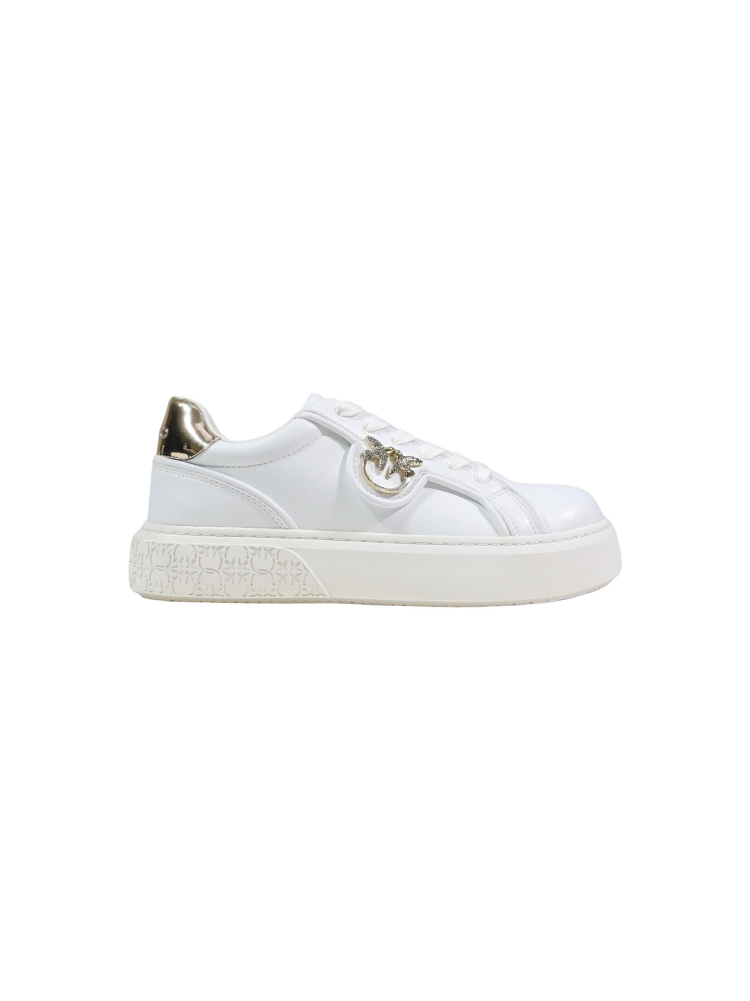 Sneaker bassa 'YOKO 06 SS0041 P087' di PINKO in bianco