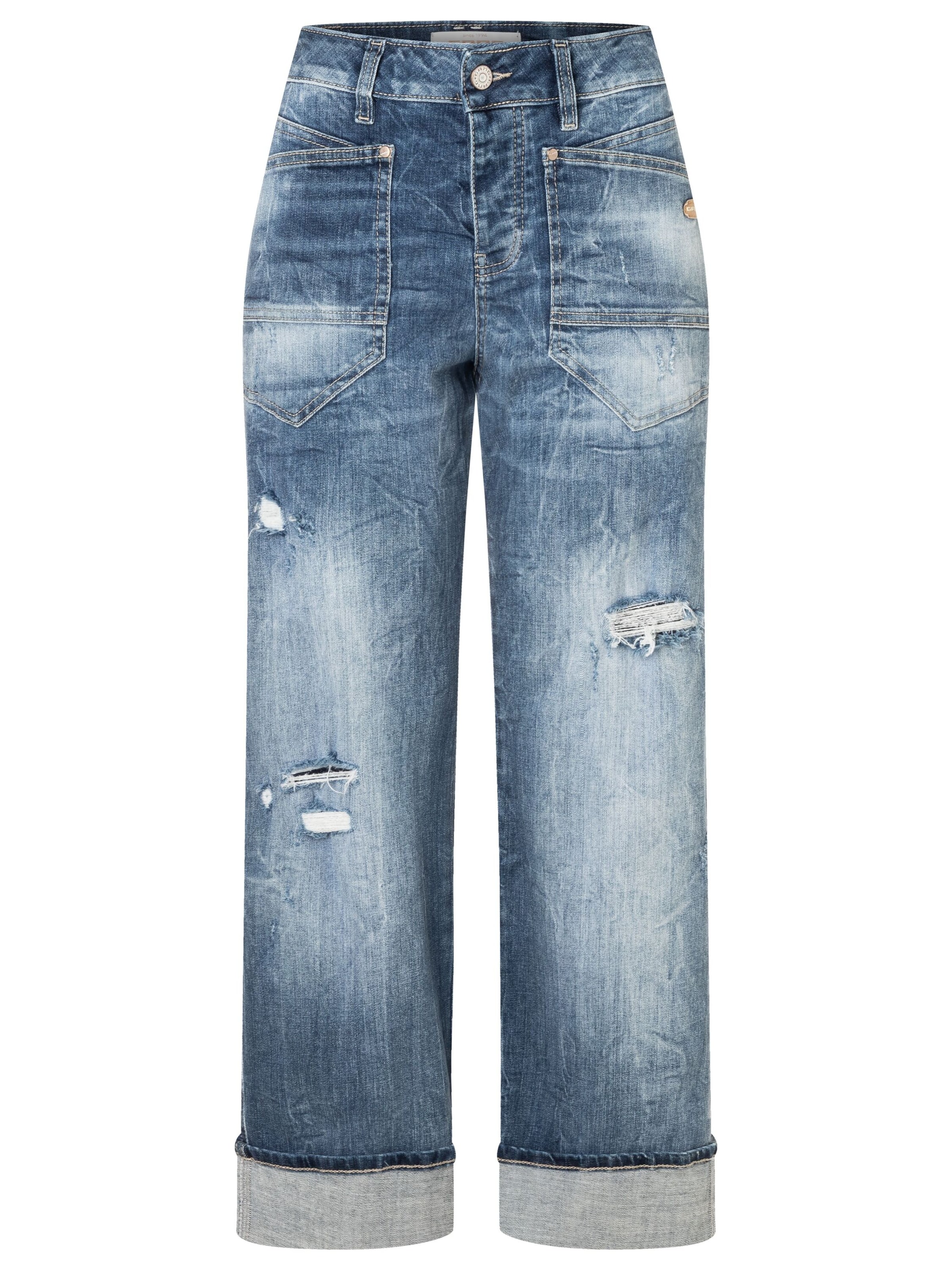 Gang Tapered Jeans '94ROBERTA ' in Grijs: voorkant