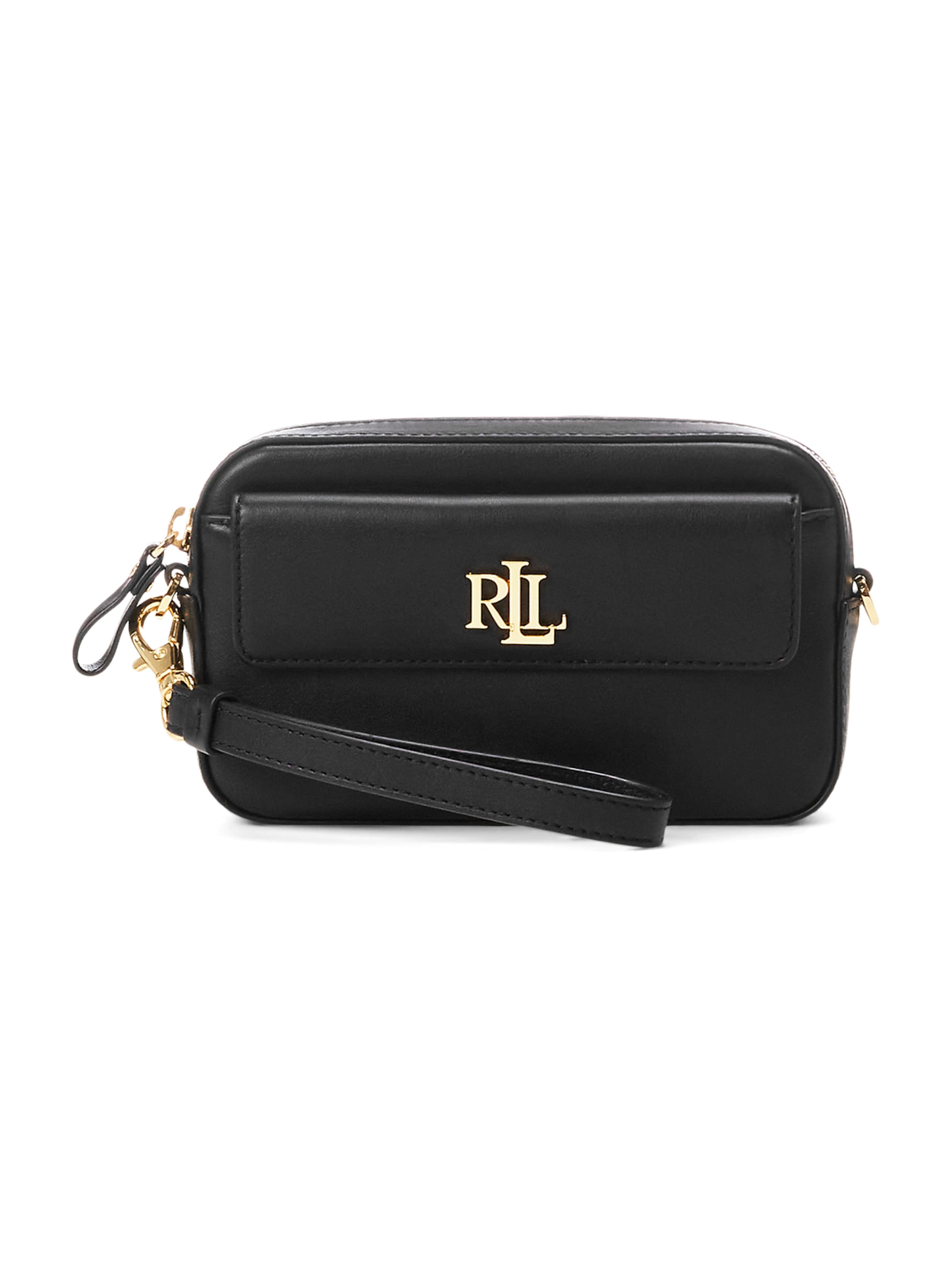 Lauren Ralph Lauren Torba na ramię w kolorze czarny: przód