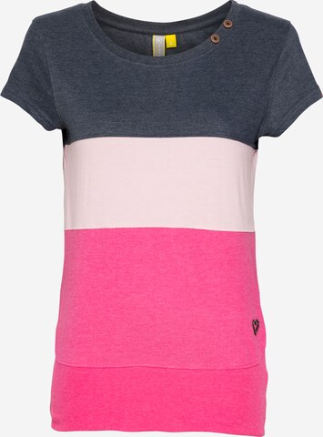 Alife and Kickin T-Shirt in Pink: predná strana