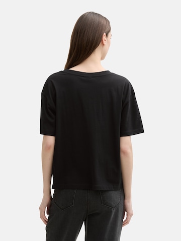 TOM TAILOR DENIM Shirt in Black