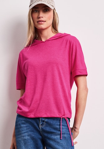 STREET ONE Shirt in Pink: front