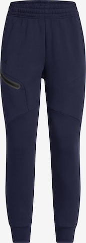 UNDER ARMOUR Sportbroek 'Unstoppable' in Blauw: voorkant