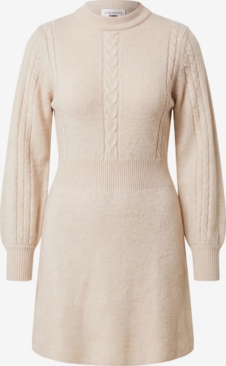 CITA MAASS Neulemekko koossa XL-XXL värissä beige, Tuotenäkymä