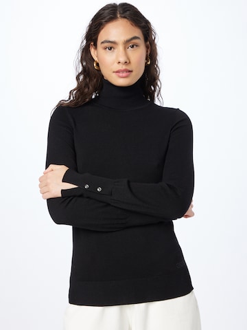 GUESS - Pullover 'PAULE' em preto: frente