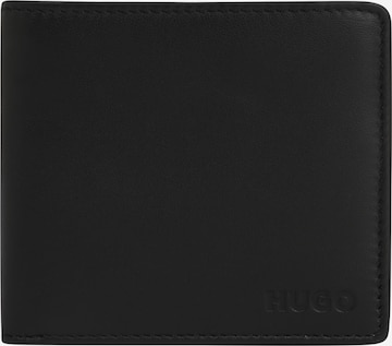 HUGO Red Wallet 'Subway' in Black: front