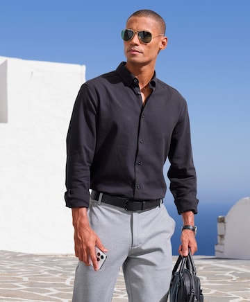Coupe regular Chemise H.I.S en noir