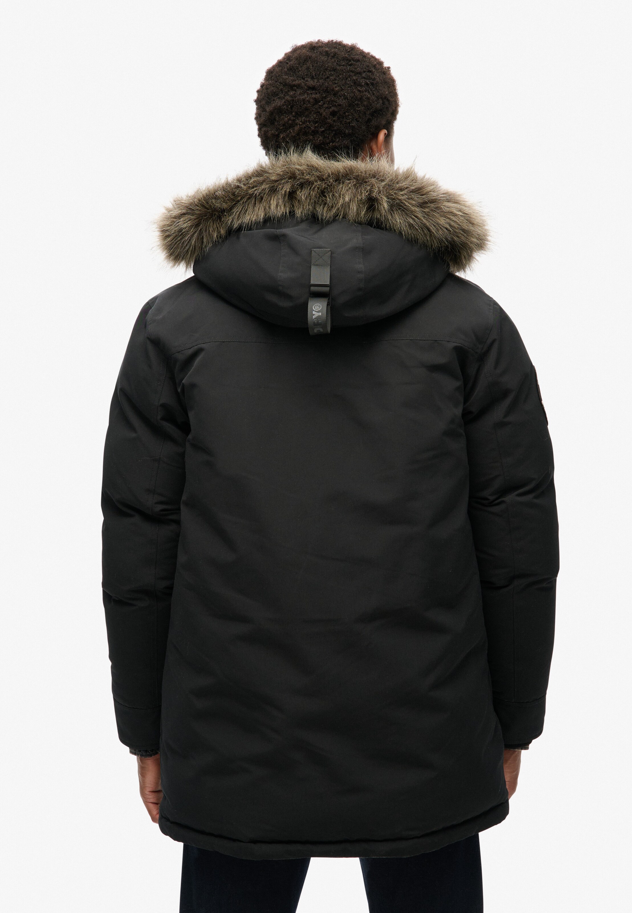 Superdry & Co Parka 'Everest' in Schwarz