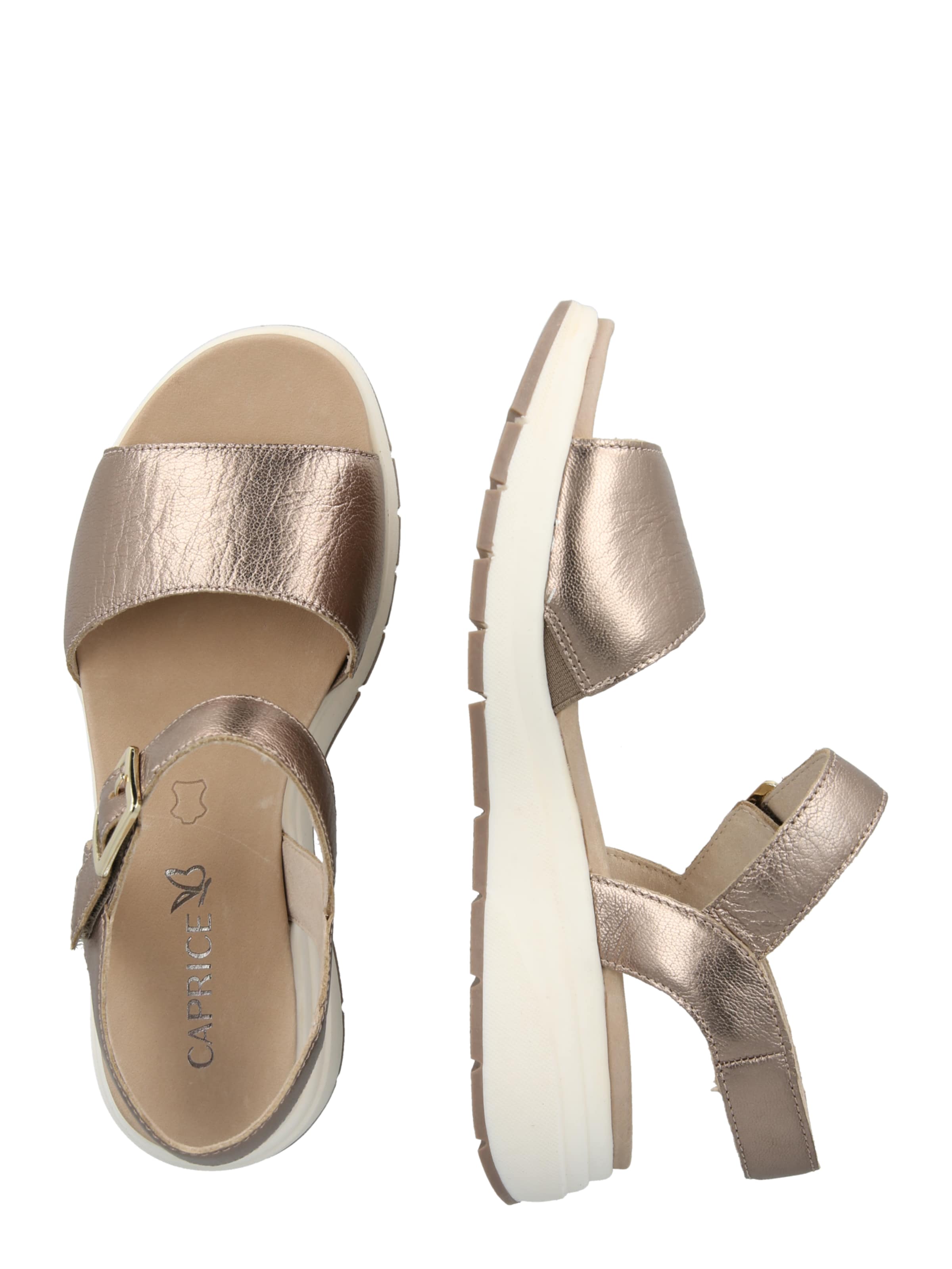 CAPRICE Pántos szandál - szürke