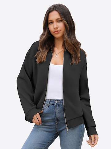 Giacca di felpa di Imily Bela in nero: frontale