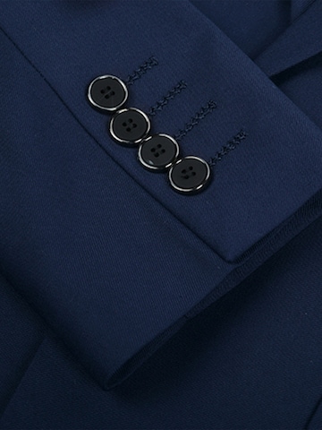 YOUTHUP Slim fit Suit Jacket 'Prägung' in Blue