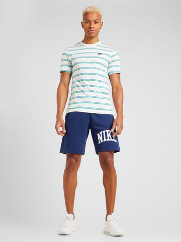 Regular Pantaloni 'CLUB' de la Nike Sportswear pe albastru