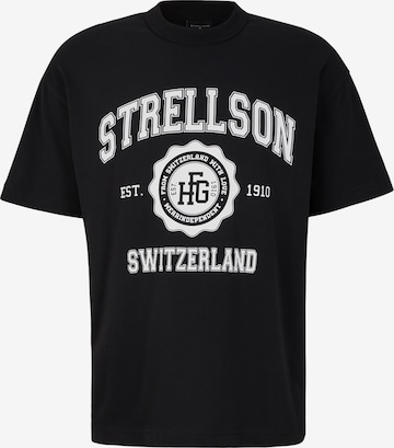 STRELLSON Shirt 'Nadav' in Zwart: voorkant