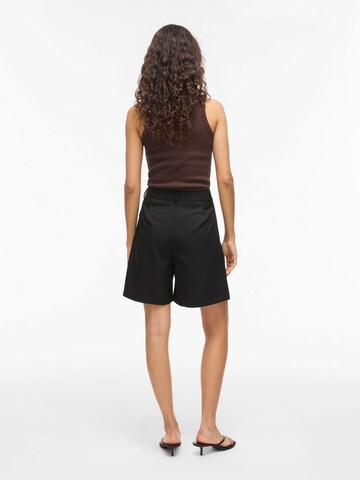 Wide Leg Pantalon à pince 'VIEmla' VILA en noir