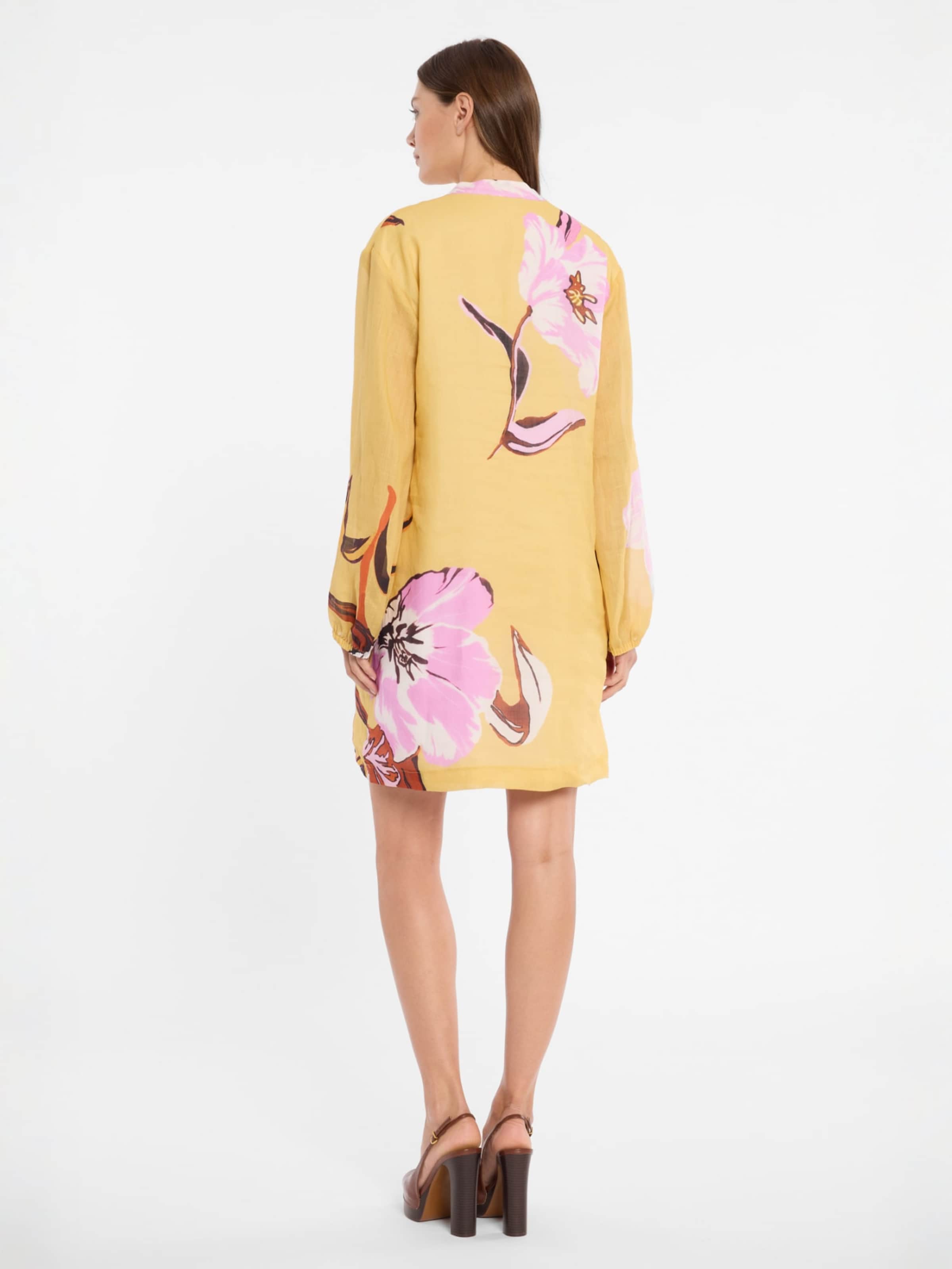 Robe Ana Alcazar en mélange de couleurs