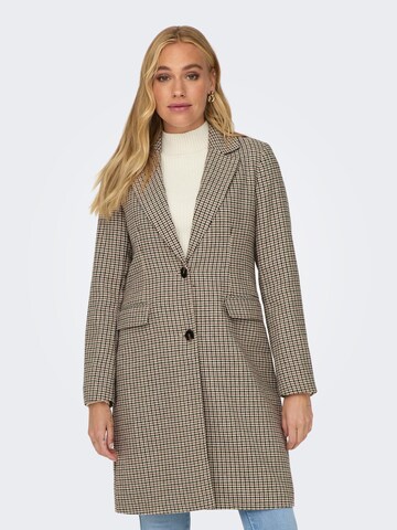 Manteau mi-saison ONLY en beige : devant