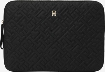 TOMMY HILFIGER Taška na notebook – černá