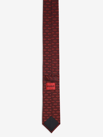 HUGO Red Tie in Red