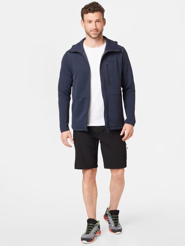 JACK WOLFSKIN Funktionele fleece-jas 'MODESTO' in Blauw