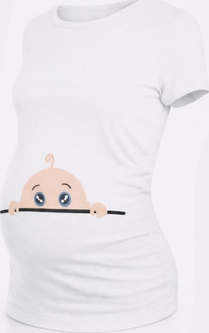 M.M.C. Shirt in White: front