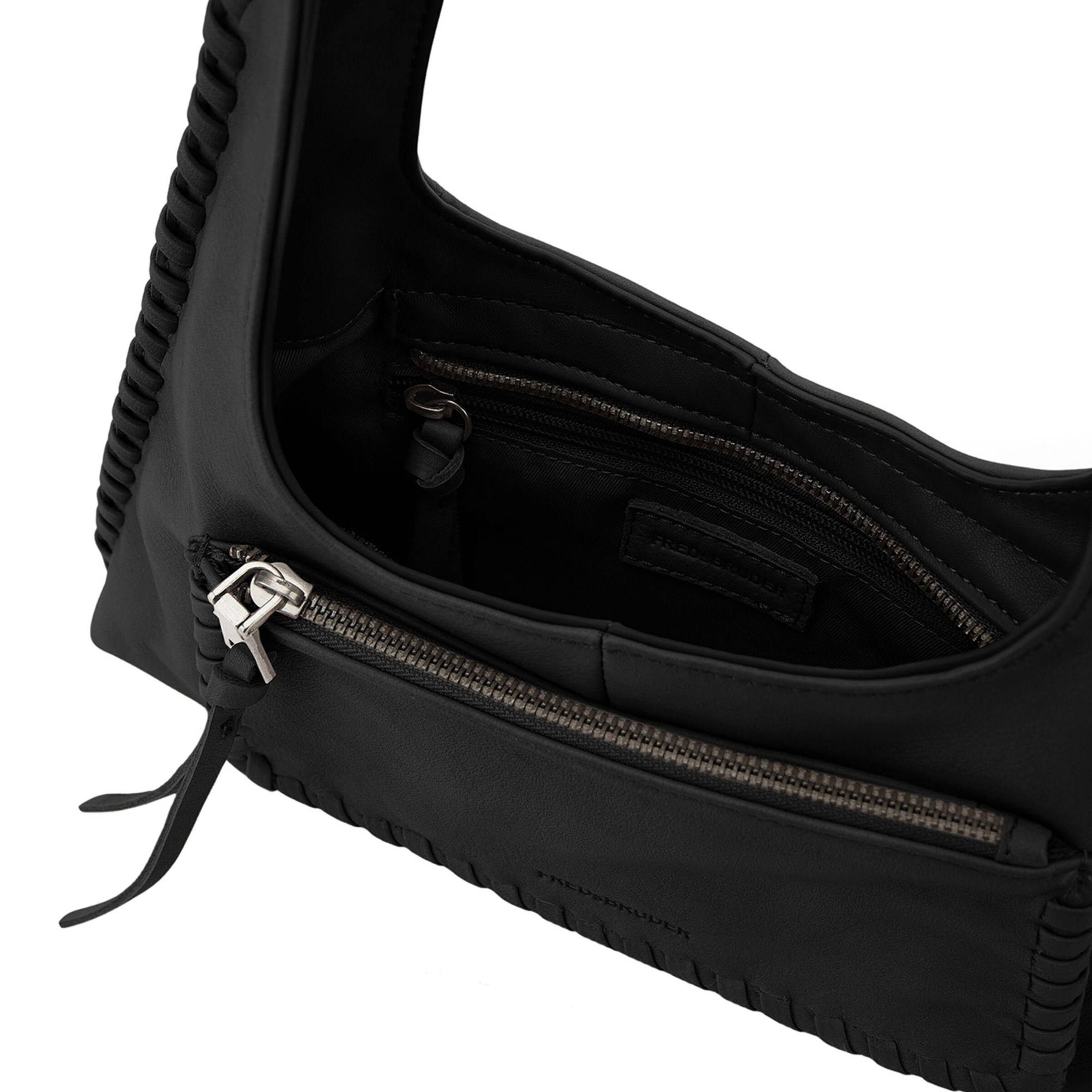 FREDsBRUDER Schultertasche 'Calm' in Schwarz