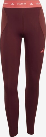 ADIDAS PERFORMANCE Sportsbukser i rød: forside