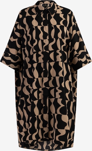 DreiMaster Klassik Shirt Dress in Brown: front