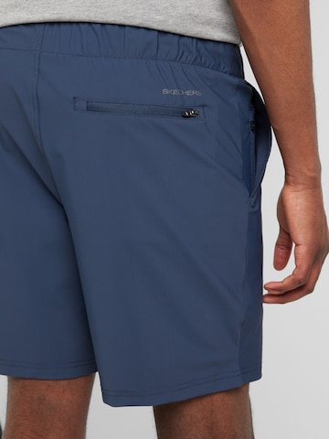 SKECHERS Regular Sportshorts '7" Pull On' in Blau