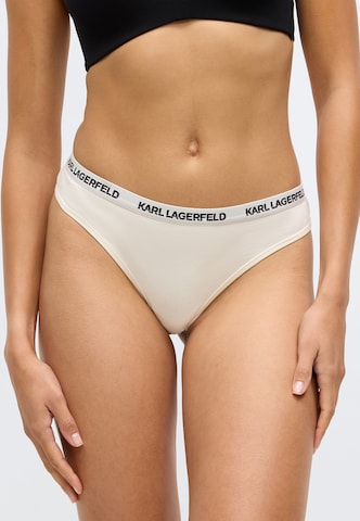 Karl Lagerfeld Στρινγκ σε καφέ