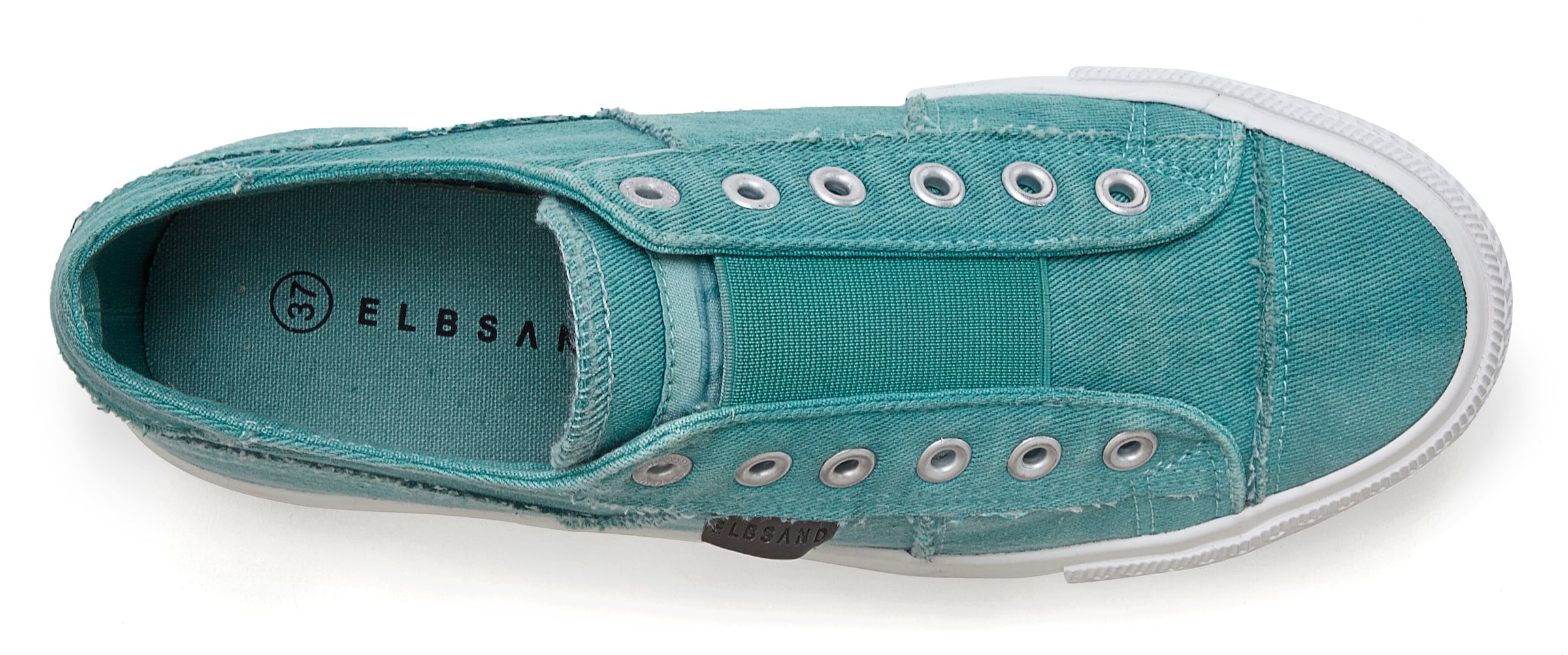 Elbsand Slip on -tennarit värissä vihreä