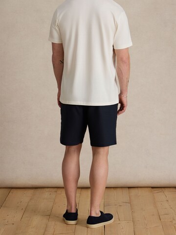DAN FOX APPAREL Regular Pleat-front trousers 'Alan' in Blue