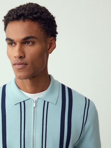 Next Strickjacke 'Premium' in Blau