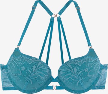 LASCANA Push-up BH in Blau: predná strana