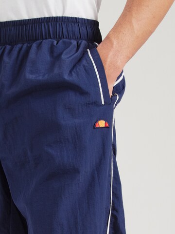 ELLESSE Ohlapna forma Hlače 'KUSAMI' | modra barva
