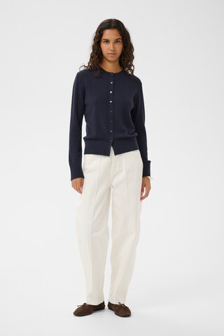 Cardigan 'SLSpina' SOAKED IN LUXURY en bleu